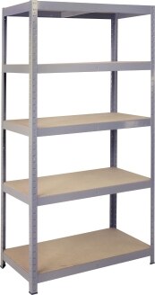 STORAGE WORKS 5-Shelf Multi-Purpose Shelving Unit $55.55 (August 12-24)