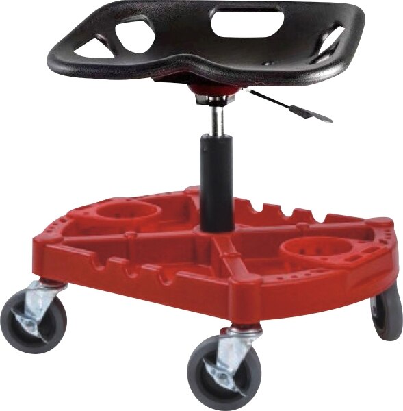 350 lb Adjustable Roller Seat with Tool Tray
