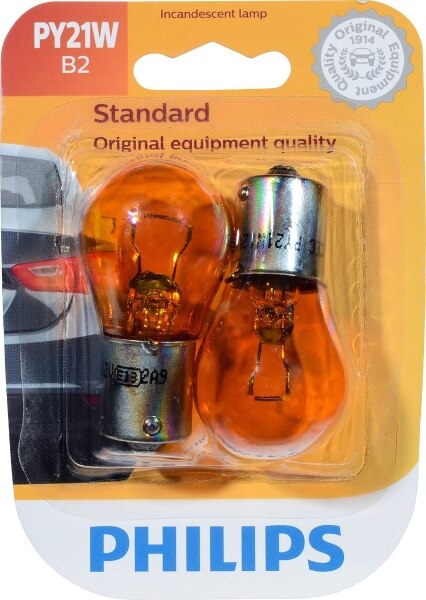 2 pk PY21W Automotive Bulbs