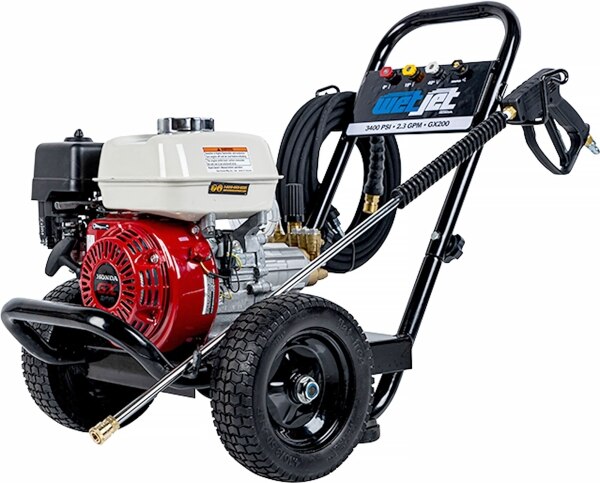 2.3 GPM 3,400 PSI Gas Pressure Washer