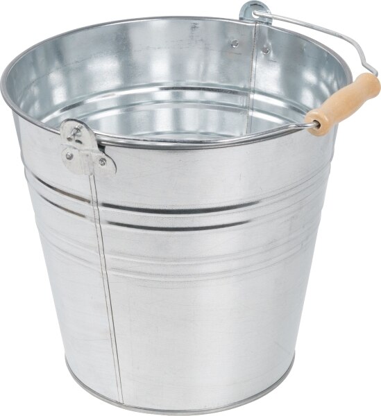 10 Litre Galvanized Steel Bucket