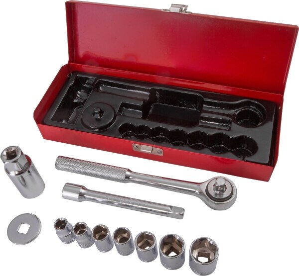 12 pc 3/8 in. dr Metric Socket Wrench Set