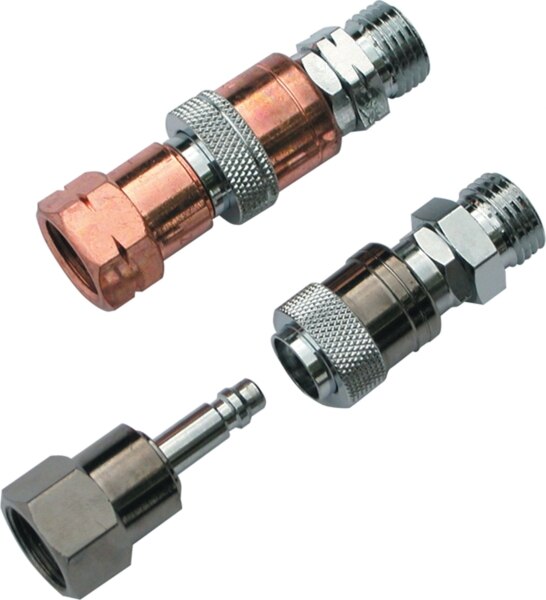 Hose to Torch Head OxyAcetylene Quick Connector Set