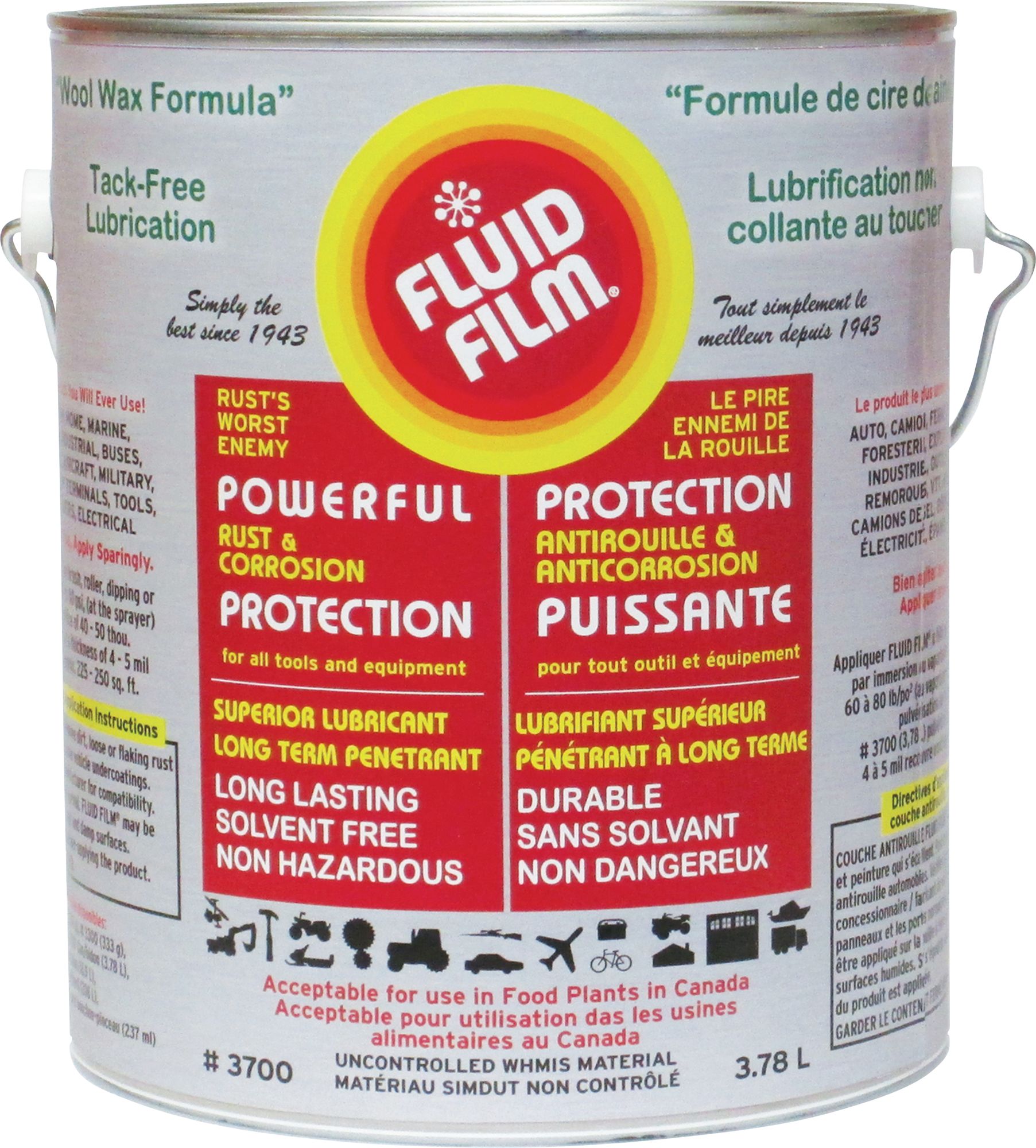 [Princess Auto] Fluid Film and Lubricant 3.78L 74.99