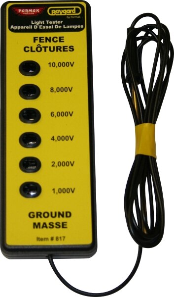 6 Light Electric Fence Tester 6 Light Electric Fence Tester