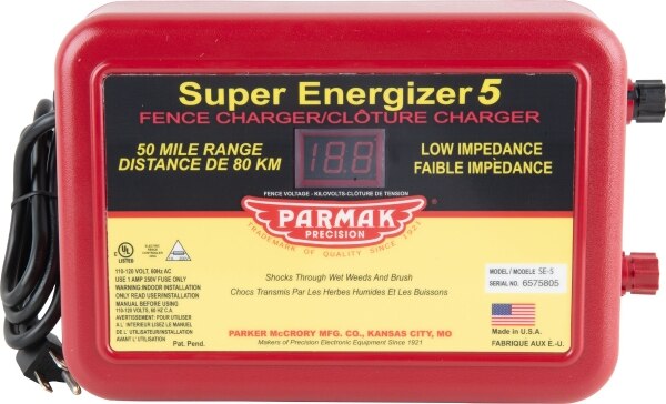 120v Super Energizer 5 Electric Fence Charger 120v Super Energizer 5 Electric Fence Charger